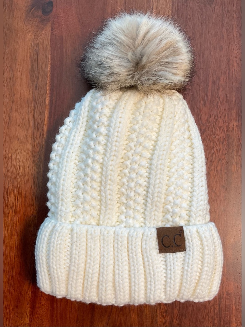 NWOT C.C. Brand Chunky Knit Beanie